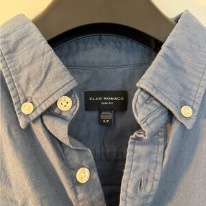 Club Monaco Sky Blue Button Down Shirt